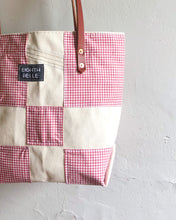 PATCHWORK TOTE SMALL - ROSE