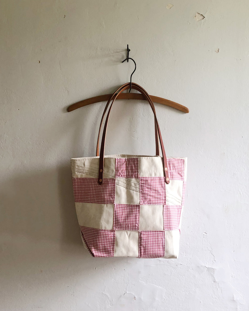PATCHWORK TOTE SMALL - ROSE – Eighth Belle