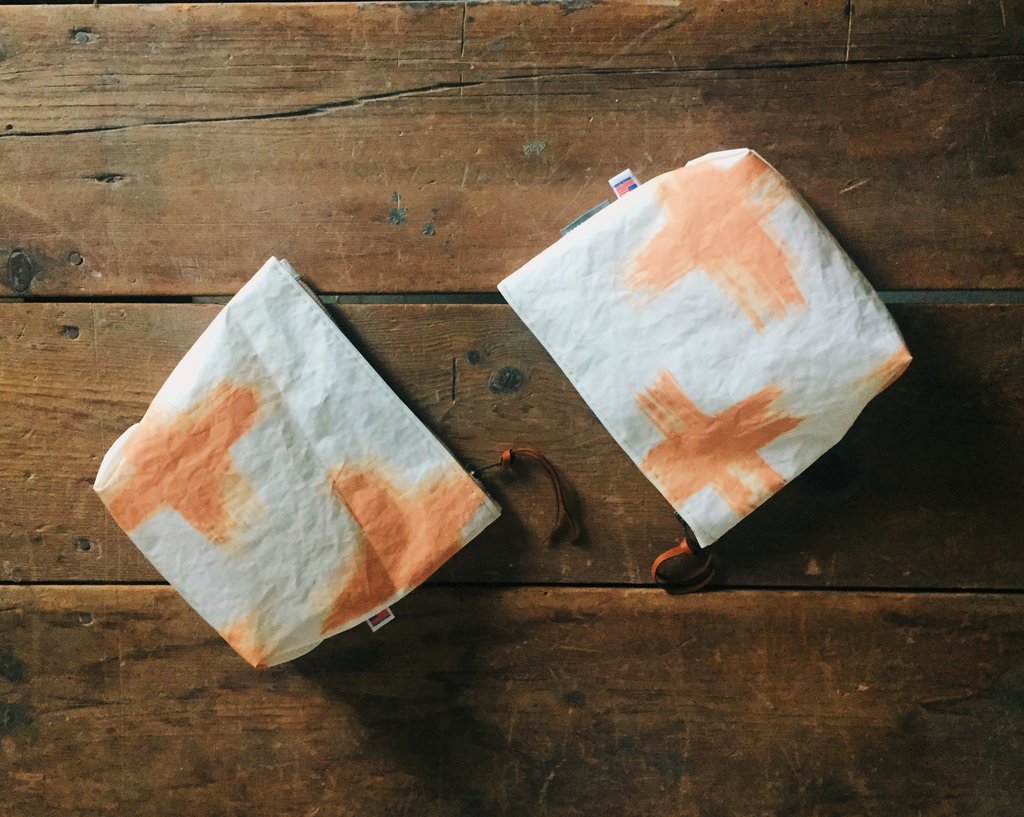 Recycled, Reclaimed & repurposed sails are used to make sustainable, eco friendly, waterproof sailcloth bags in the Eighth Belle Studio.